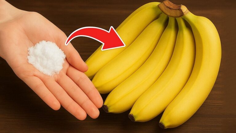 Tu ne vas pas le croire… des bananes fraîches pendant un mois avec une simple astuce !