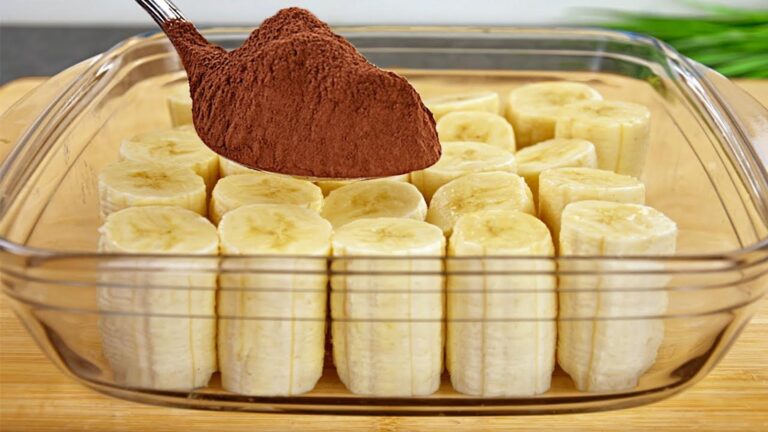 Une idée toute simple pour un dessert sans sucre… la surprise gourmande au cacao et