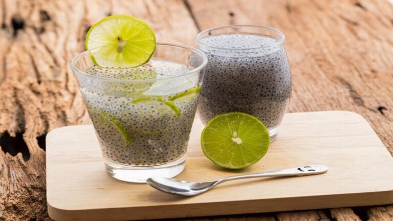 Avec du citron et des graines de chia… découvrez la boisson qui affine la taille !
