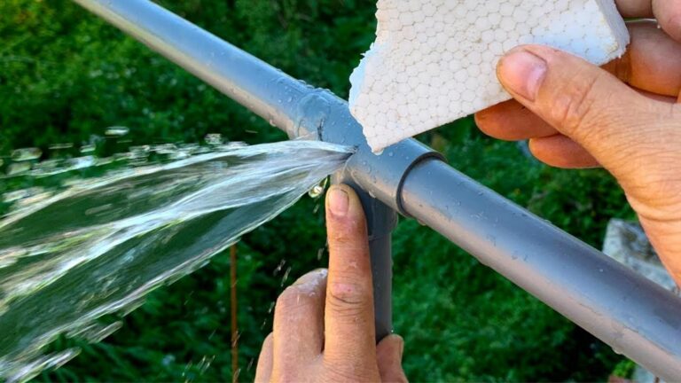Quelques jardiniers utilisent des tuyaux PVC et du polystyrène… Le résultat est bluffant!