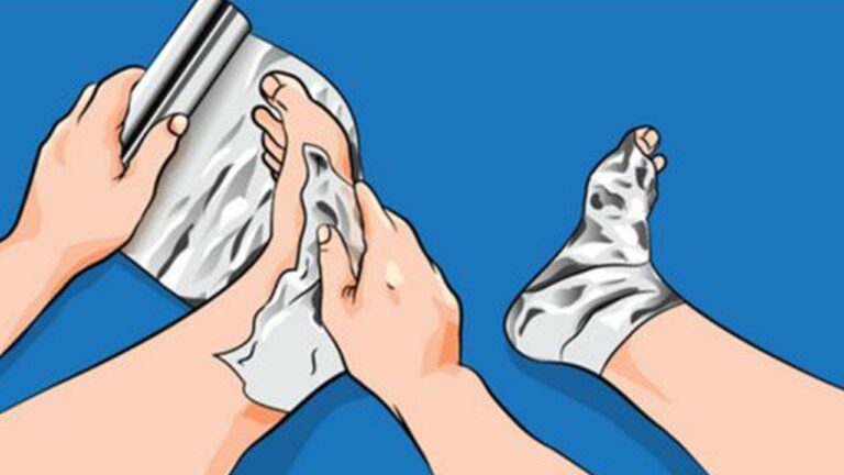 Découvrez 5 bienfaits surprenants d&rsquo;envelopper vos pieds dans du papier aluminium !