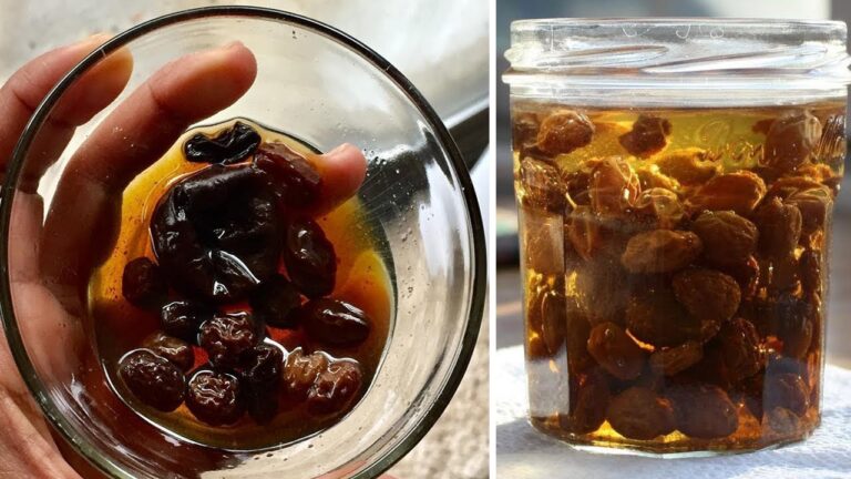 Boire de l&rsquo;eau de raisin secs chaque jour : 5 avantages surprenants pour votre santé !