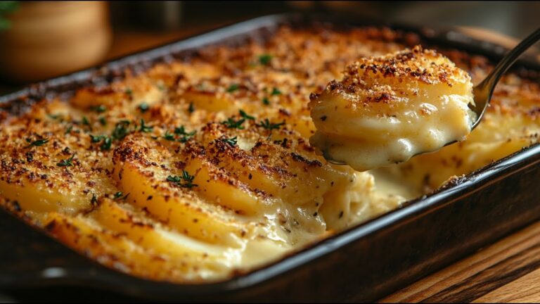 5 étapes pour un gratin de pommes de terre végan ultra crémeux et croustillant !