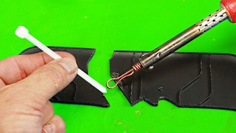 Réparez vos plastiques en 3 étapes simples grâce à la soudure plastique !