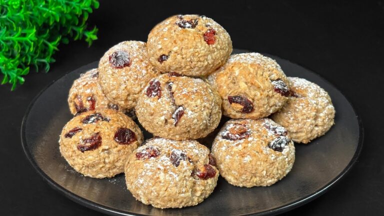 Perds du poids avec ces 3 recettes de biscuits sans farine ni sucre !
