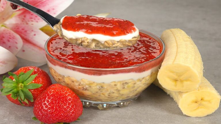 Perds 2 kg de graisse avec ce dessert santé aux flocons d&rsquo;avoine et banane !