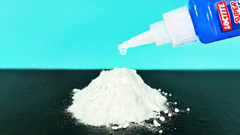 5 astuces pour utiliser la super glue et le bicarbonate de soude avec des résultats bluffants