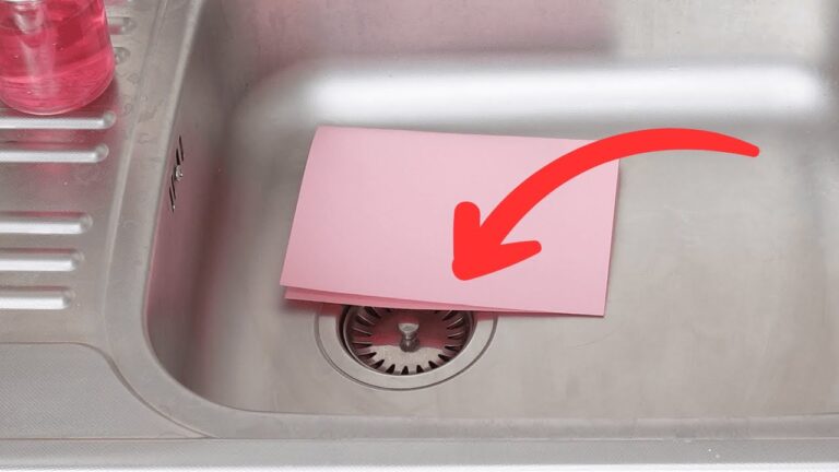 Évitez les surprises : 5 astuces simples pour nettoyer votre évier avant de partir !