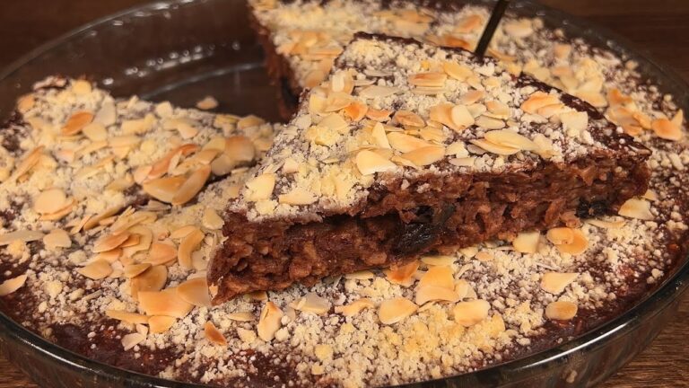 Savourez 10 minutes pour préparer un gâteau à l&rsquo;avoine sans sucre ni beurre !