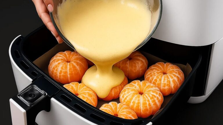 Réussis en 5 étapes : le gâteau à la mandarine à l&rsquo;Airfryer qui va t&rsquo;enchanter !