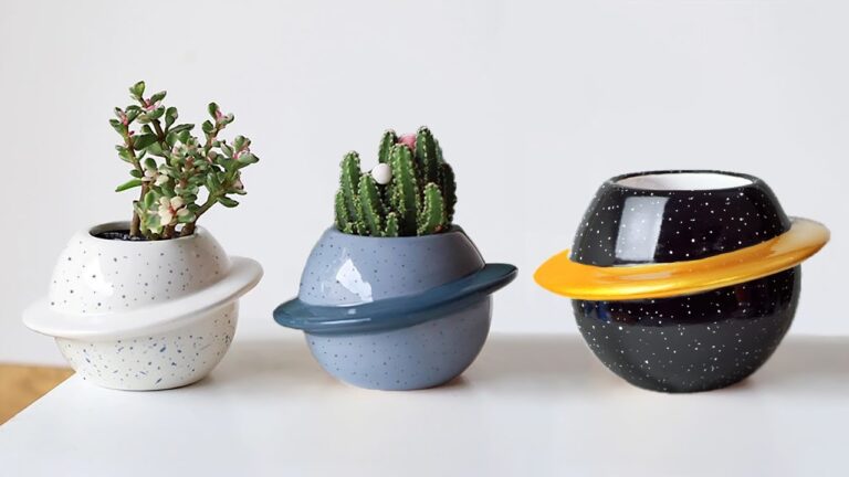 Créez 5 vases en ciment faciles et stylés pour sublimer votre déco !