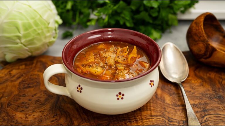 10 raisons de cuisiner cette soupe de chou blanc pour soulager votre ventre !