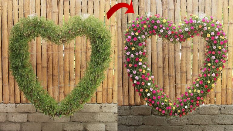 10 idées de jardins suspendus avec des Portulacas pour un cœur fleuri et beau