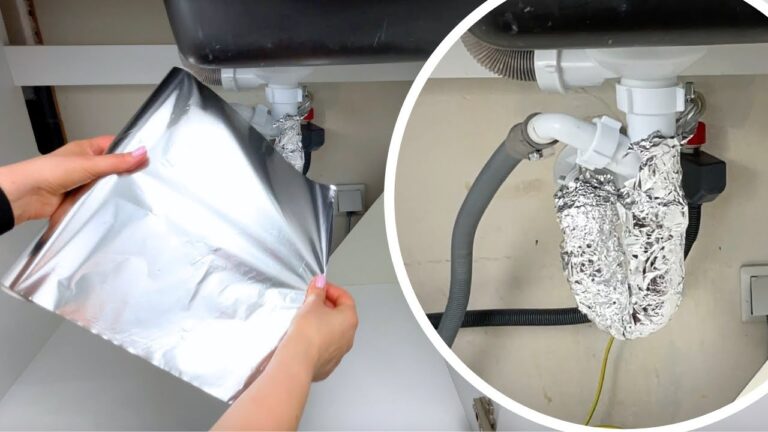 Couvre tes tuyaux avec du papier aluminium : 5 résultats surprenants à découvrir !