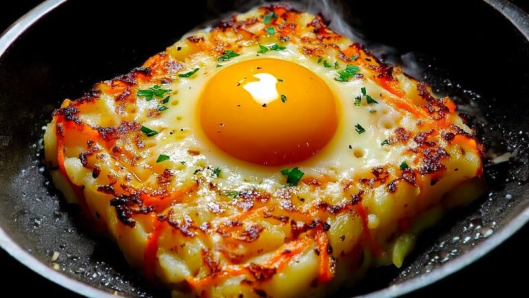 Recette rapide : 2 œufs et des pommes de terre en 1 minute, délicieux et facile !
