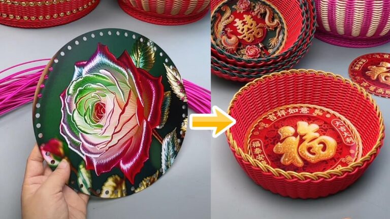 Créez 5 paniers en rotin à faire soi-même : le tutoriel essentiel à découvrir !