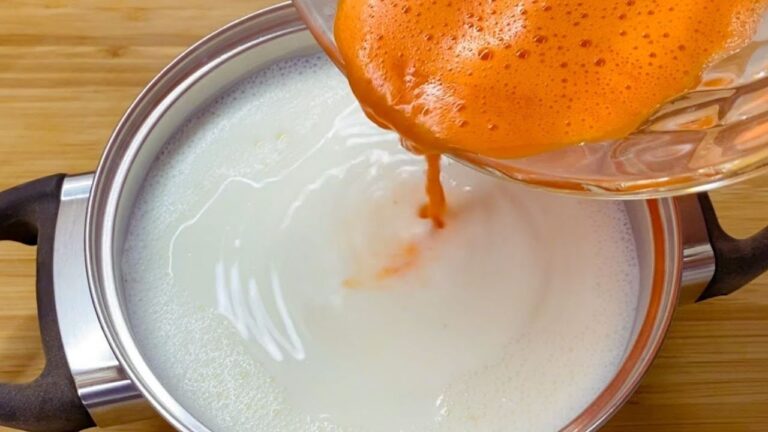 Découvrez le jus de carotte maison avec seulement 3 ingrédients faciles !