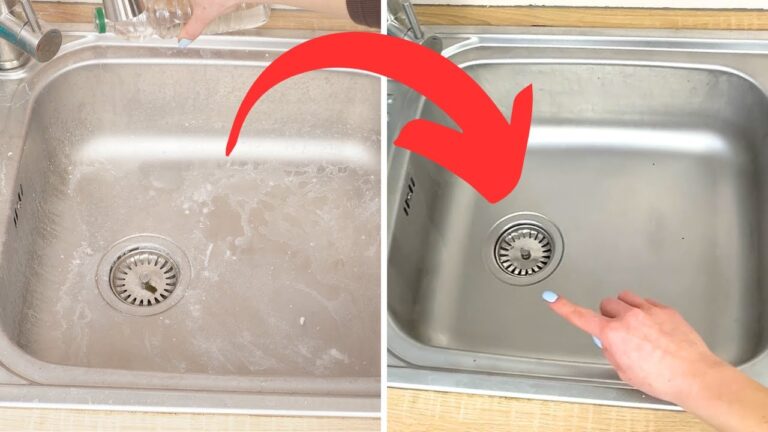 Débouche ton siphon en 5 secondes avec cette astuce naturelle et efficace !