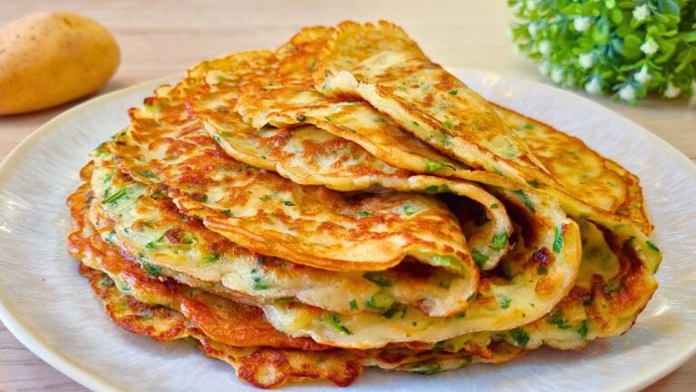 2 recettes irrésistibles avec 1 courgette et 1 pomme de terre à essayer absolument !