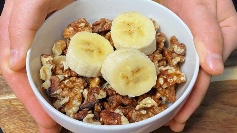 Desserts : 2 ingrédients simples avec bananes et noix de pécan à essayer absolument !