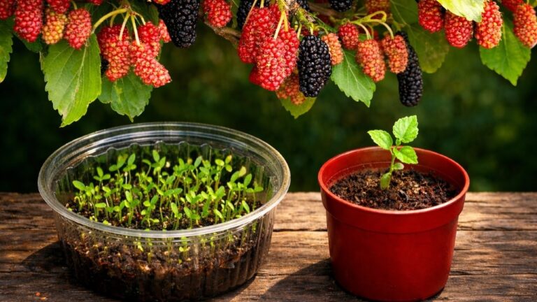 3 étapes simples pour semer des moras et réussir votre récolte !