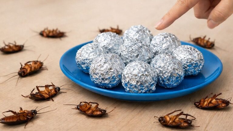 Éliminez 7 astuces pour tuer les cafards rapidement avec du papier aluminium