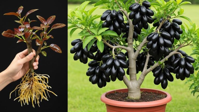 5 étapes simples pour cultiver des pruniers Java et autres arbres fruitiers avec des boutures
