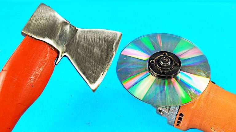 Affûtez votre hache en 10 secondes avec un CD : la méthode facile à essayer !
