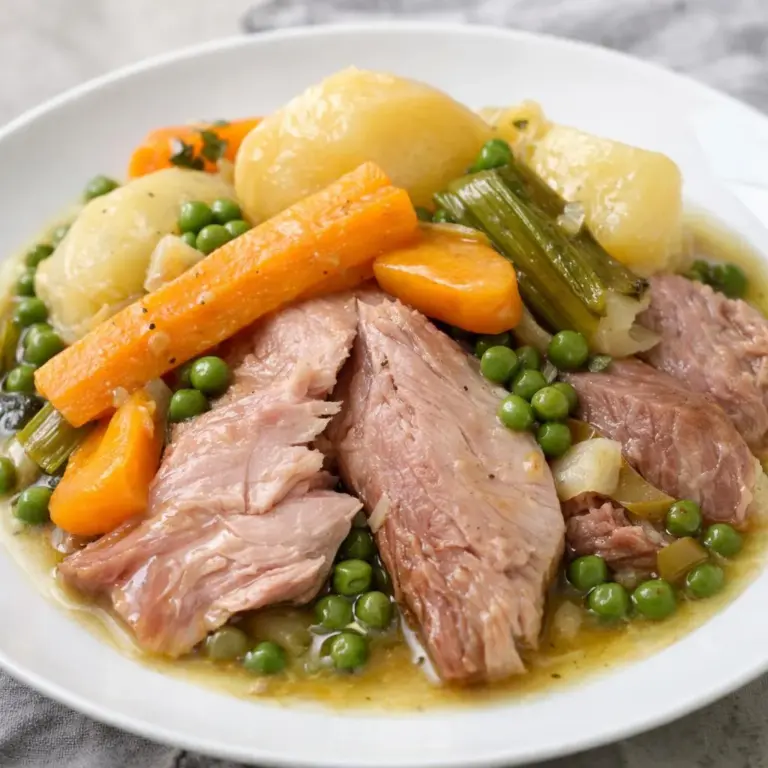 Porc aux légumes d&rsquo;hiver : la recette facile à la mijoteuse